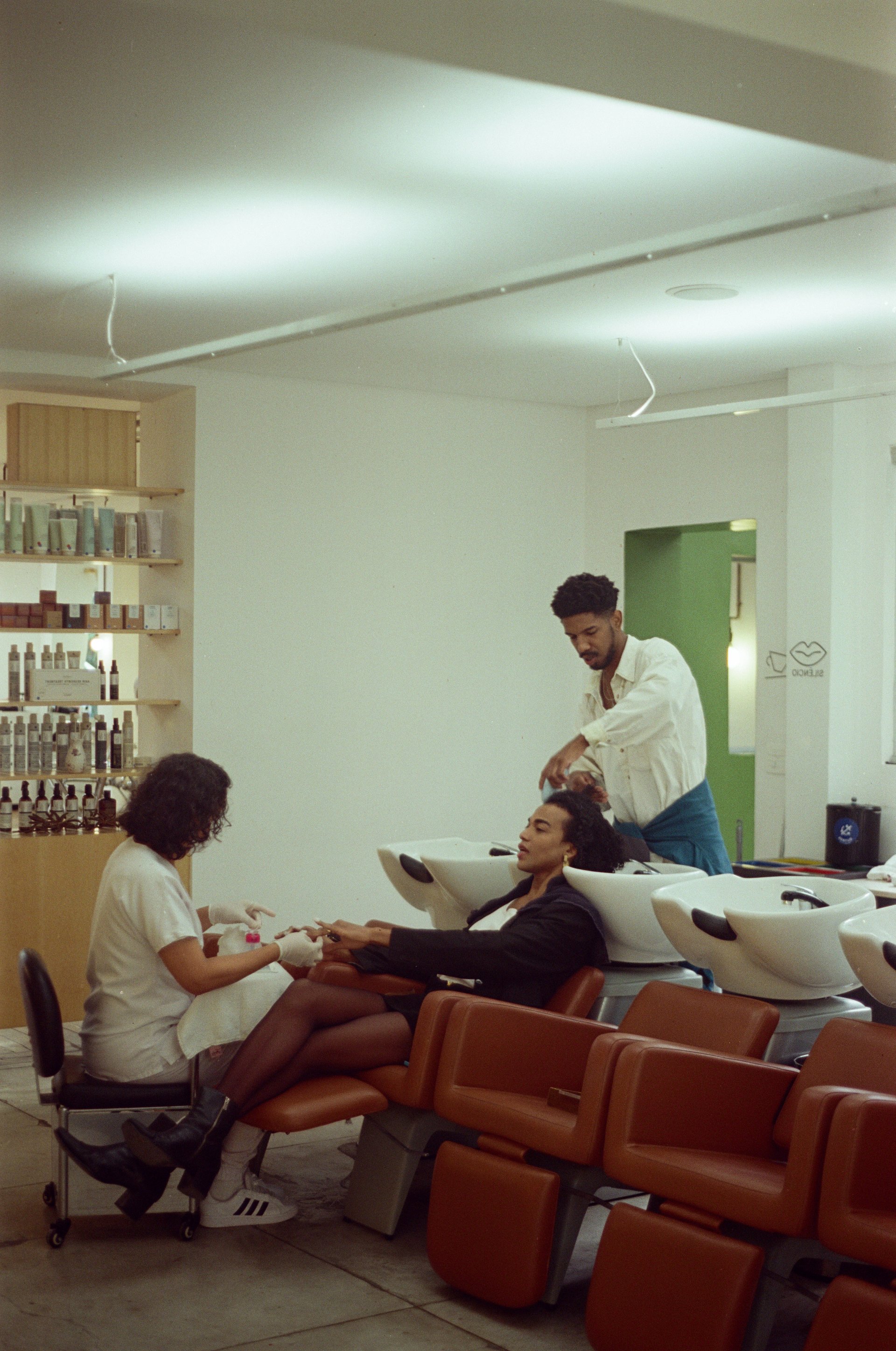 Ambiente e trabalho do Salão NaBahia